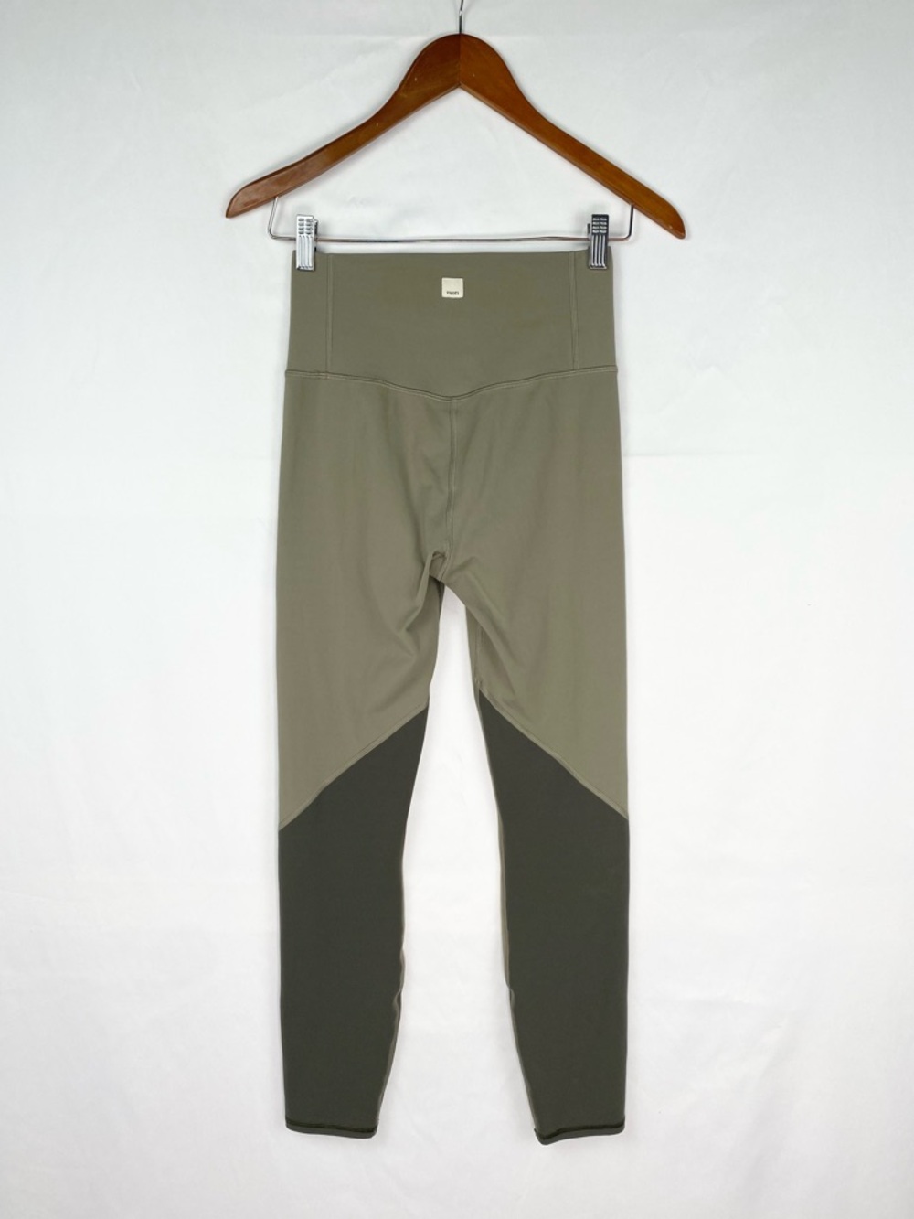 VUORI Color-block Legging High Rise Size Small Green Workout